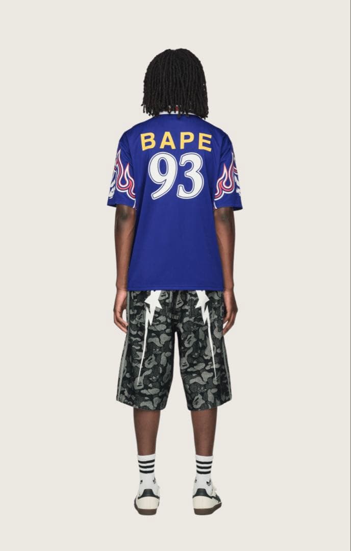ウェア A BATHING APE x adidas Flame Jersey XL