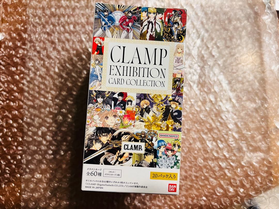 未開封 CLAMP EXHIBITION CARD COLLECTION BOX