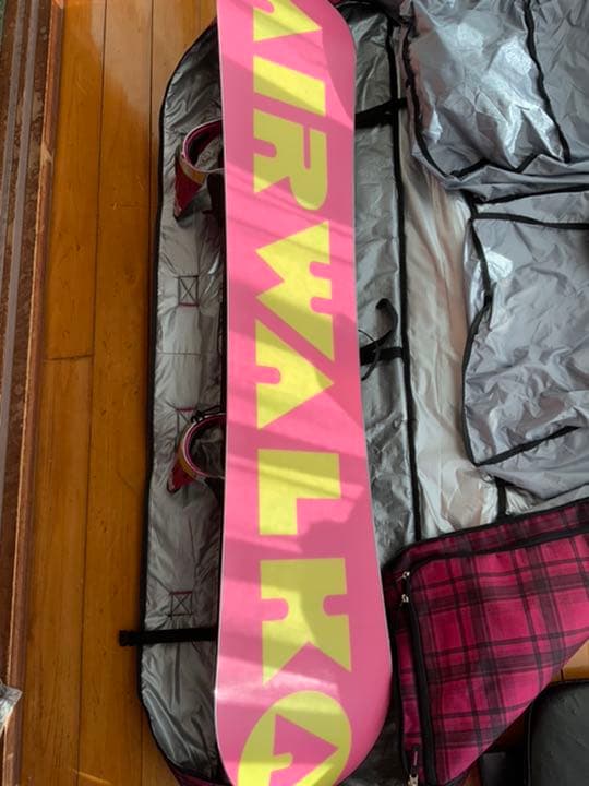 AIRWALK エアウォークスノボード板、ブーツ、northpeakケースセット