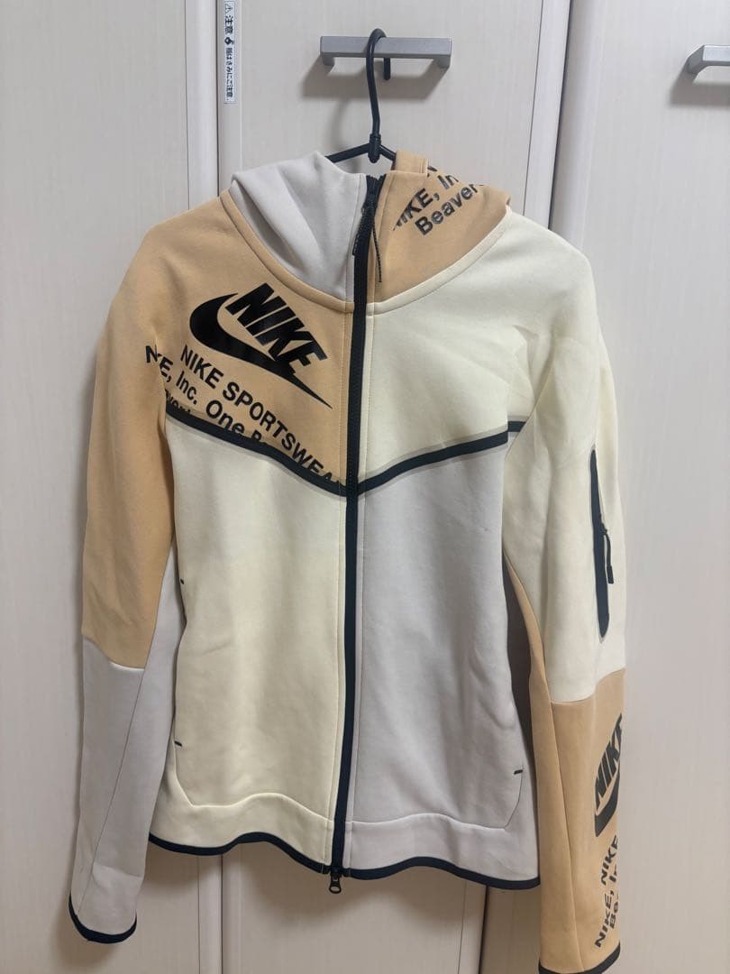 NIKE TECH FLEECE Sサイズ ベージュ セットアップ