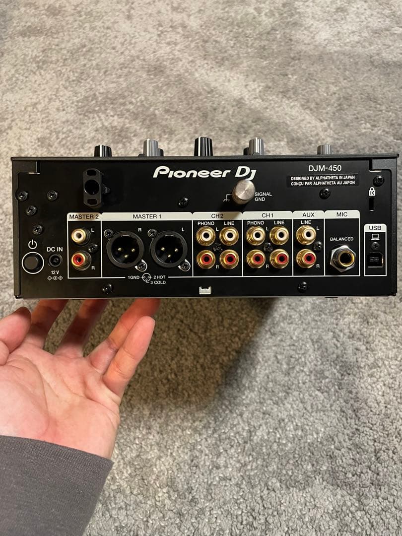 極美品 Pioneer DJ DJM-450 DJミキサー 23年製 パイオニア