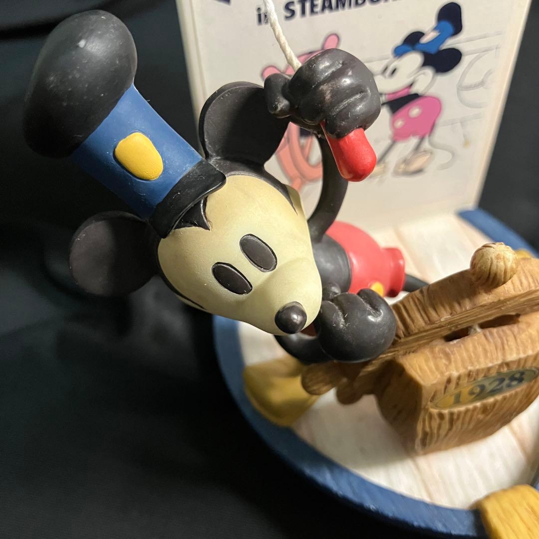 【匿名配送/希少】Disney/エネスコ/ミッキーマウス/蒸気船ウィリー1928