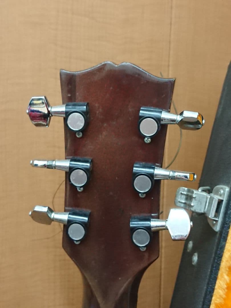 H1 アコースティックギター Chaki W-50 ピック多数 ハードケース付き