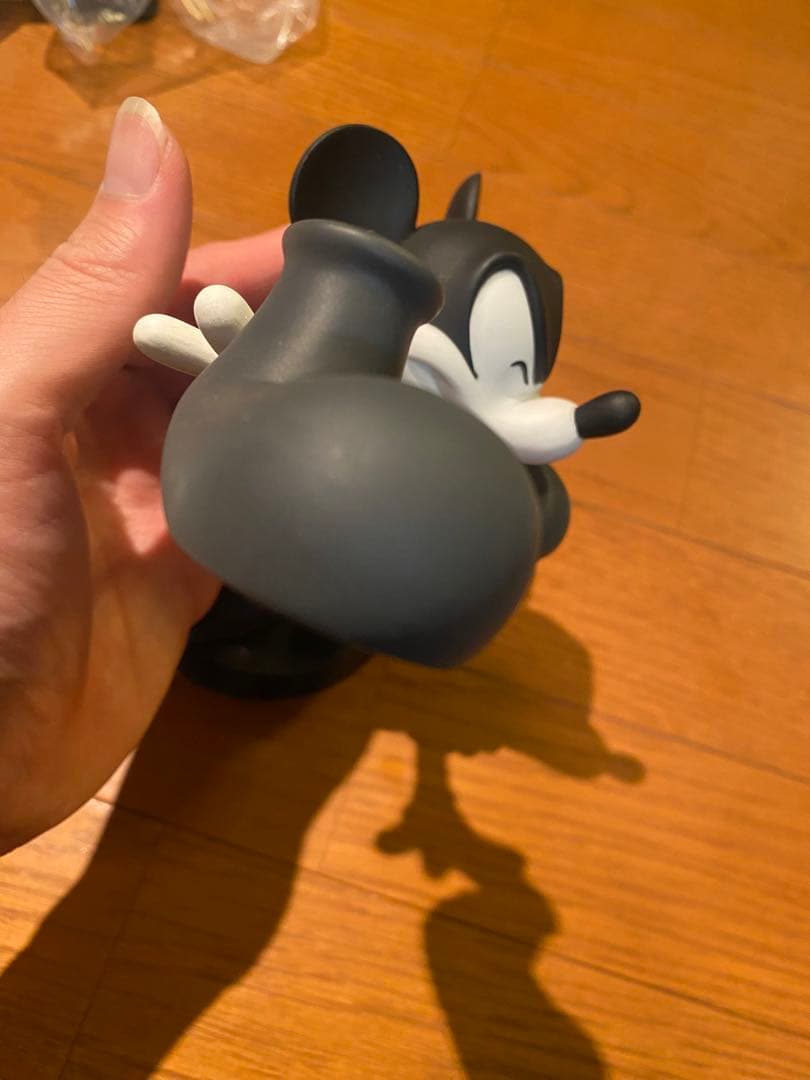 ディズニーxRoenメディコムトイVCD ミッキーマウス モノクロ　Ver.