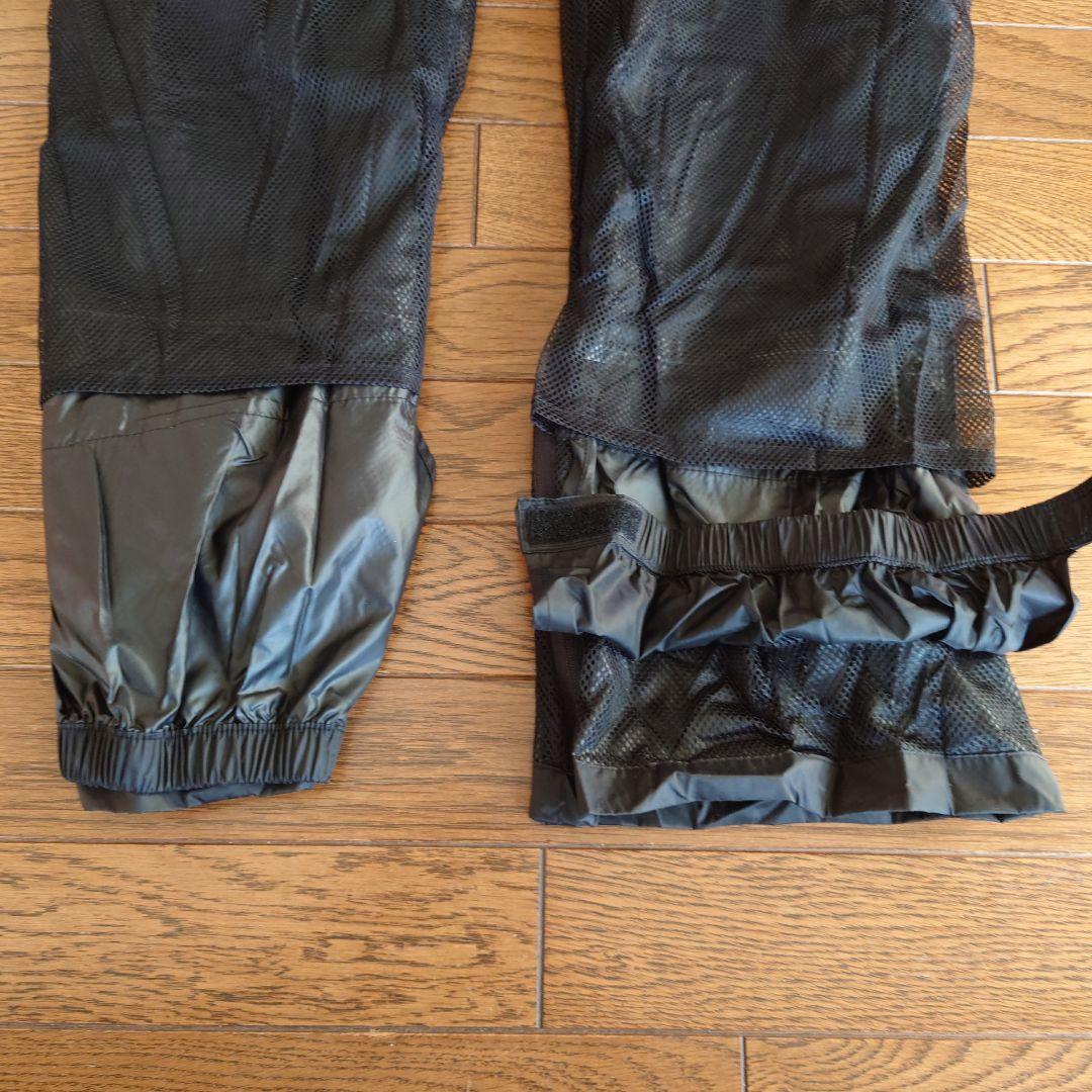 EVISU フィッシングスーツ レインコートブラック上下