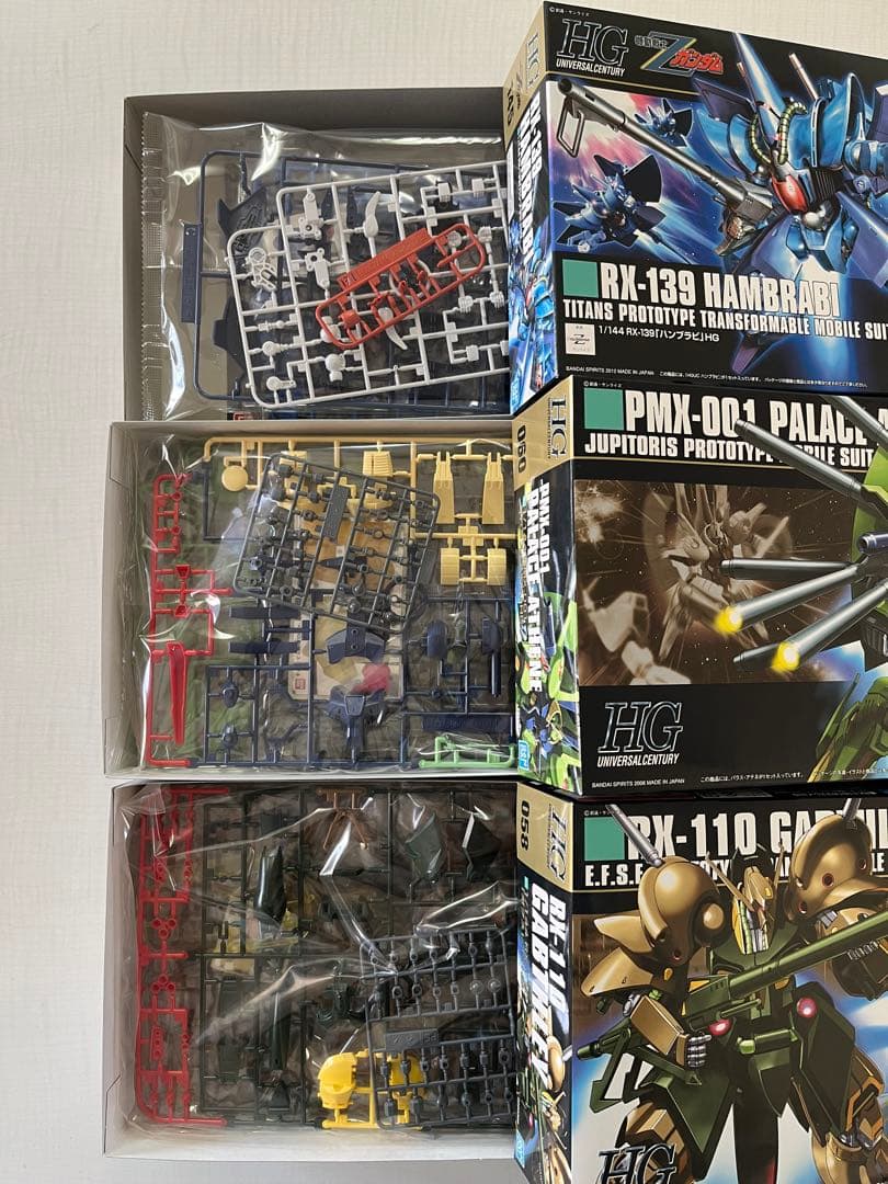 シ*ン様 【おまけ付き】 Zガンダム HG ガンプラセット 9種まとめ売り　Zガ