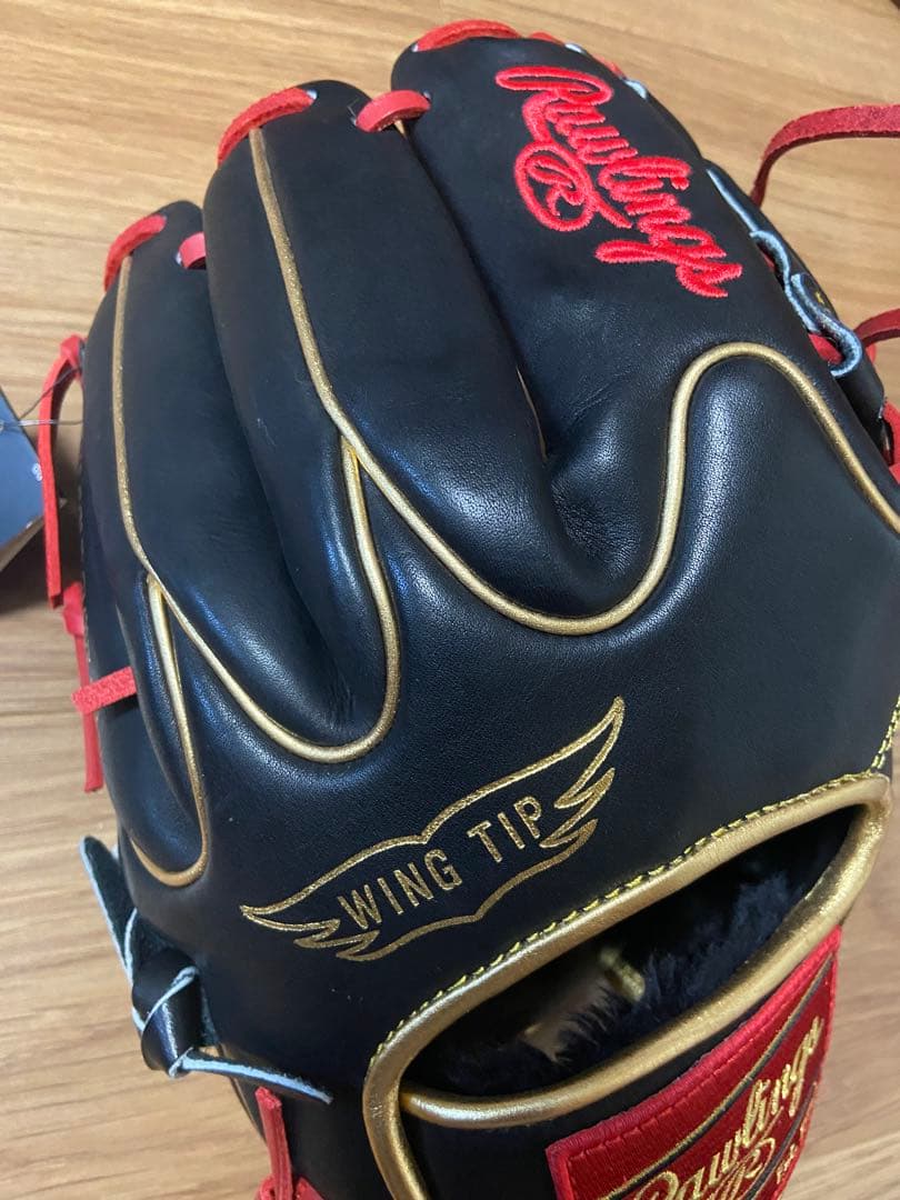 Rawlings MlB 205WModel 軟式 黒 グローブスタンド付き