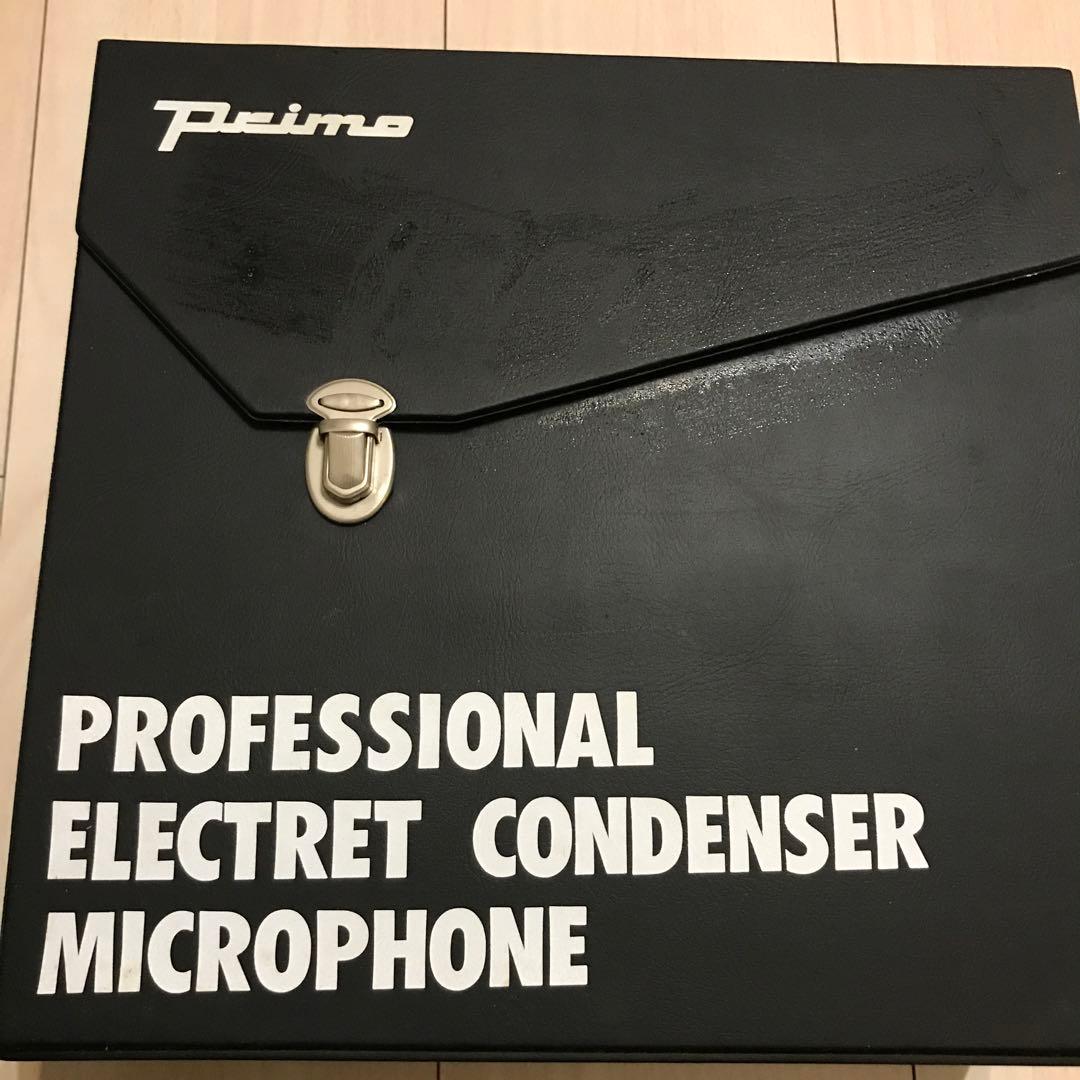 Peimo エレクトレットコンデンサーマイクロフォン 2本セットビンテージ機材