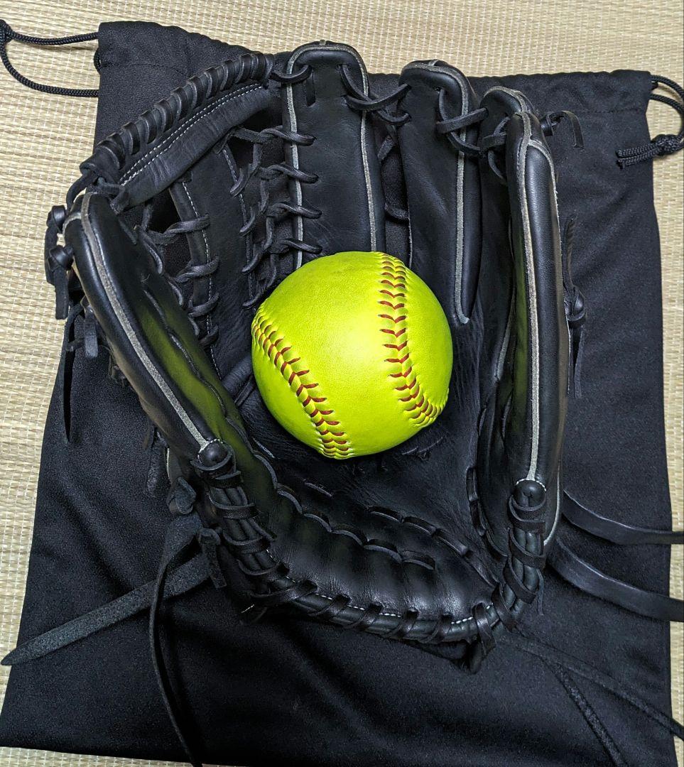 ミズノ 軟式 イチローモデル グローブ グラブ 外野 オールラウンド ソフト