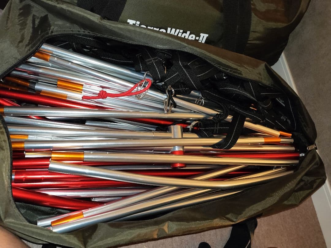 【１回使用】ティエラワイドⅡ　オガワテント(キャンパルジャパン)★直接引取歓迎★