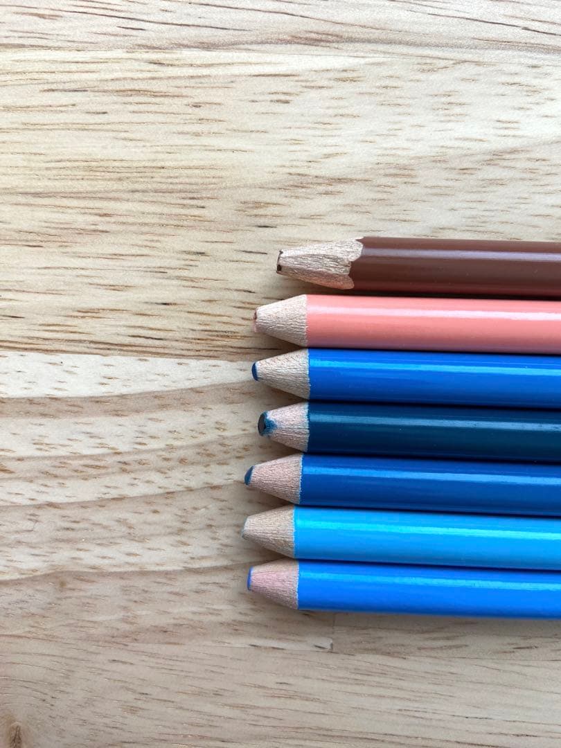 フェリシモ　500色の色鉛筆　木製ケース付き　FELISSIMO