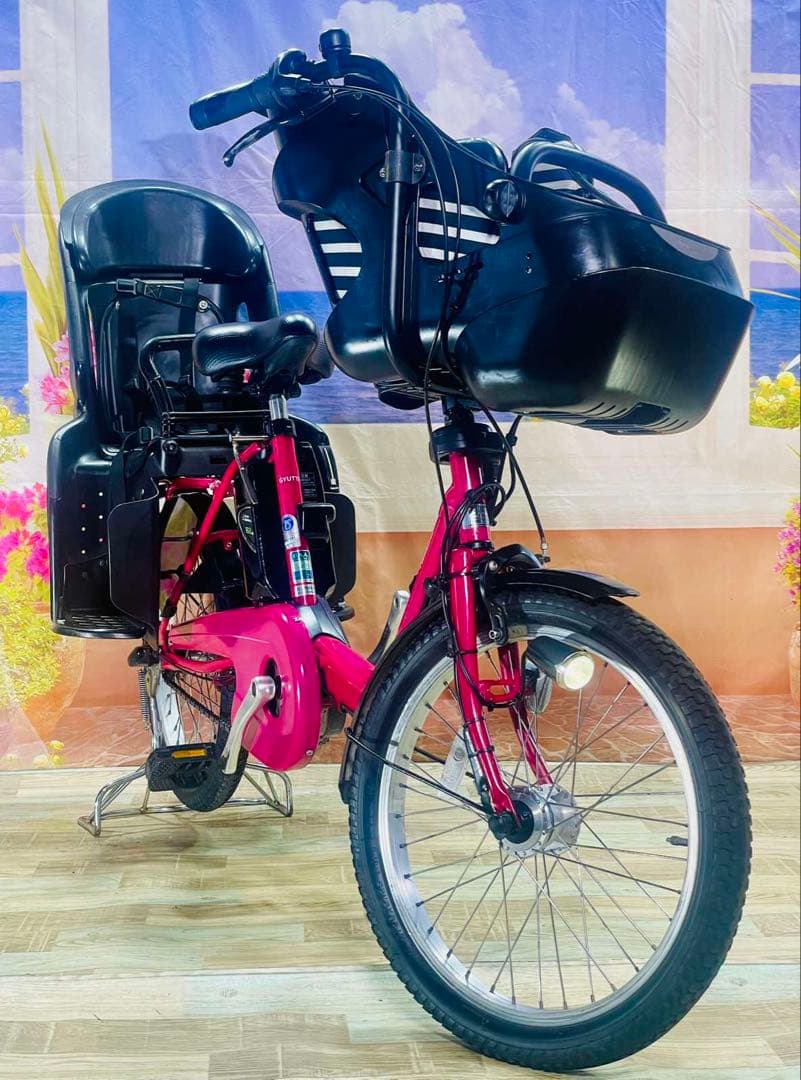人気モデル！ギュット⭐️12AHパナソニック子供乗せ電動アシスト自転車Y3250