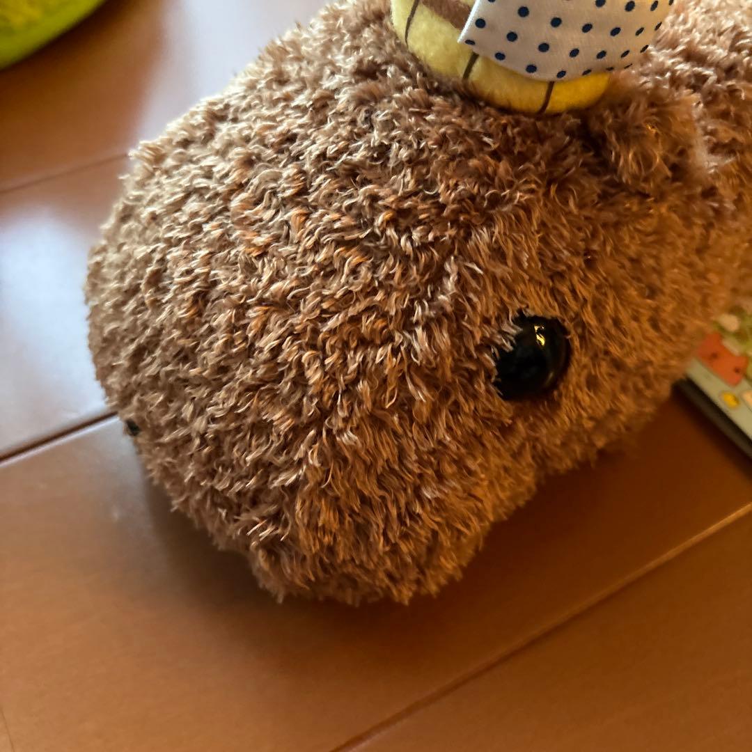 平成レトロ　初期　カピバラさん　ぬいぐるみ　温泉　動くマスコット