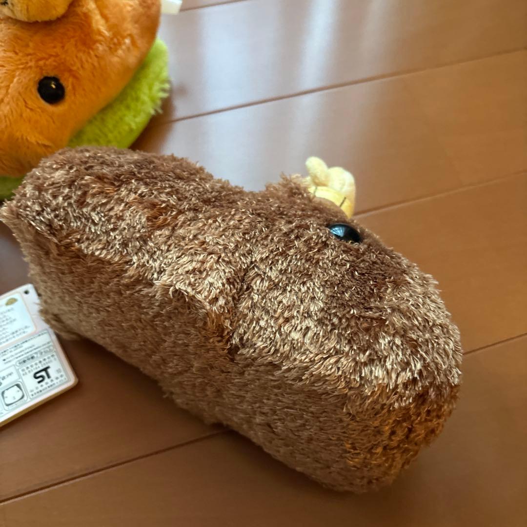 平成レトロ　初期　カピバラさん　ぬいぐるみ　温泉　動くマスコット