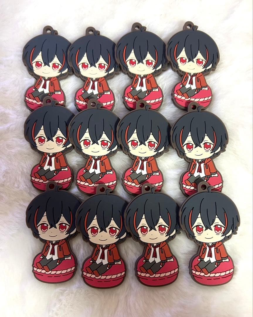 カラフルピーチ　ゆあんくん　マカロンラバーマスコット