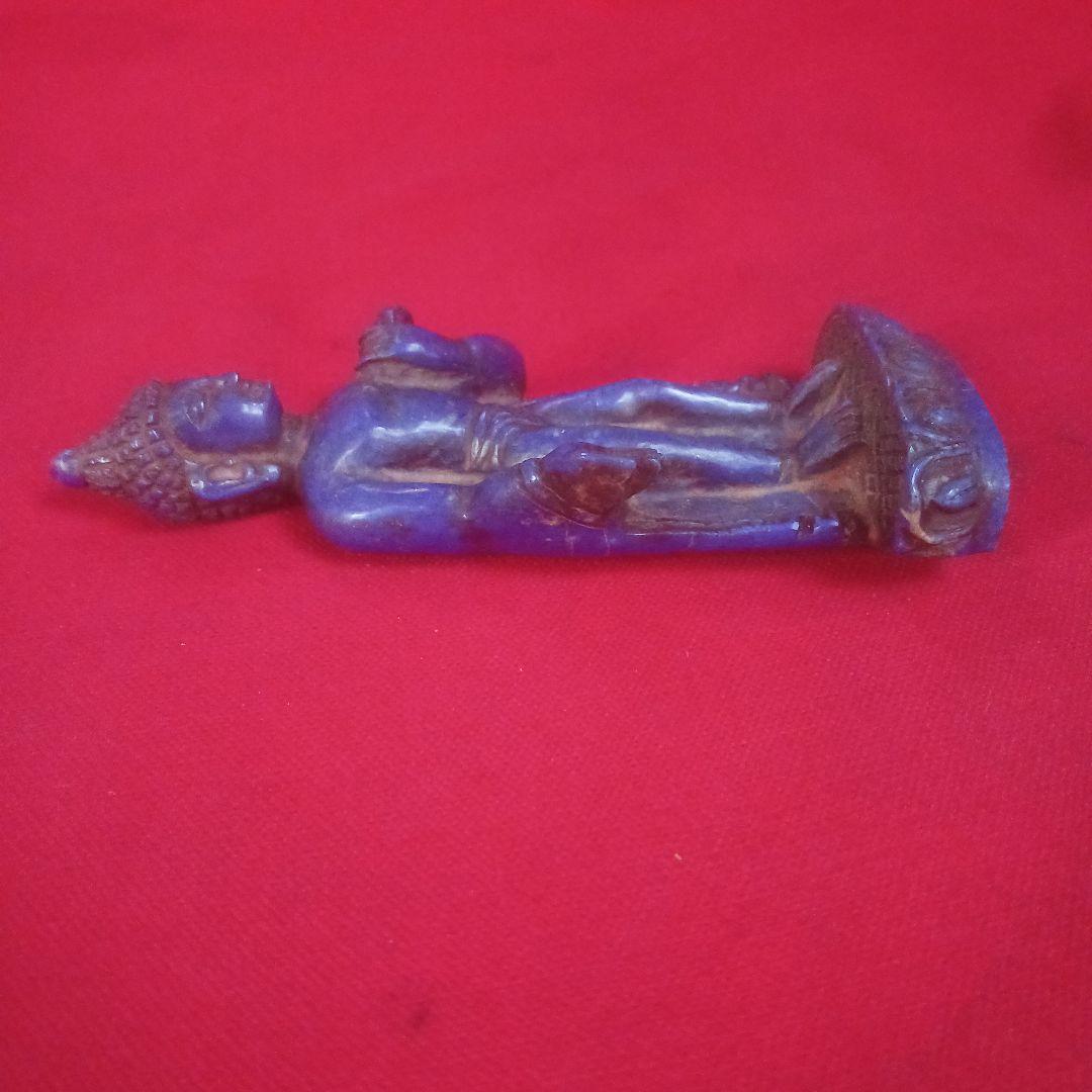 チベット　仏像　ラピスラズリ