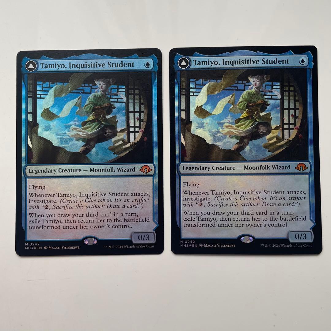 知りたがりの学徒 タミヨウ　英語版　foil 2枚セット