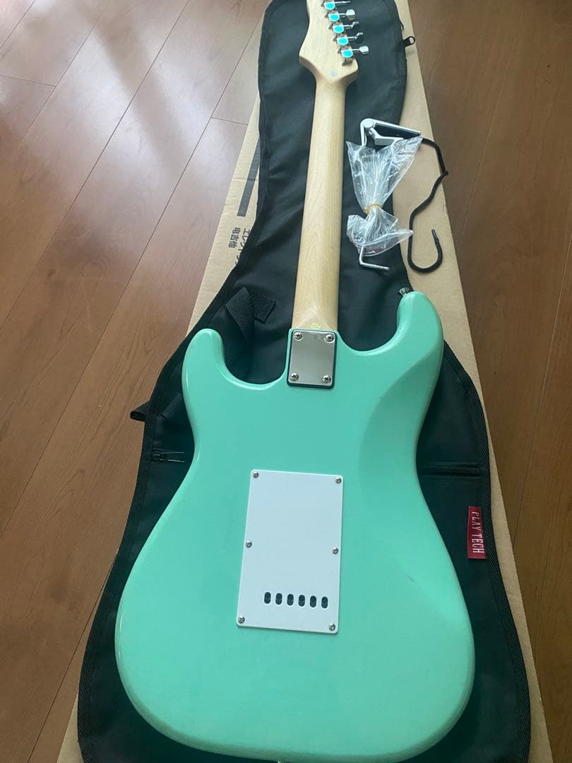 PLAYTECH ST250 Maple Sonic Blue エレキギター