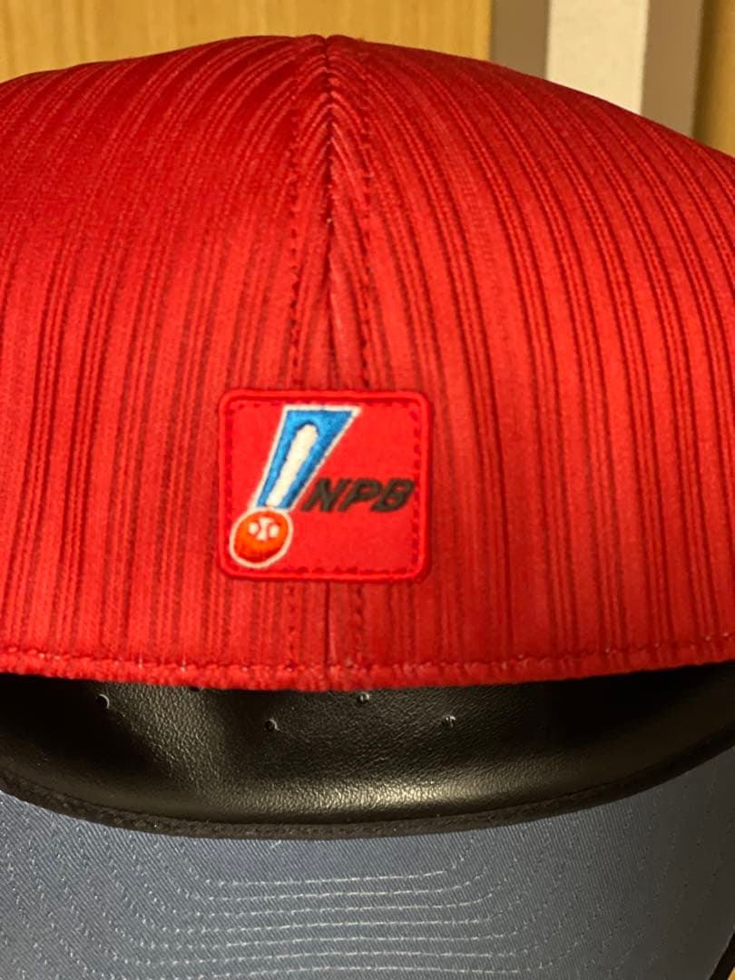 広島東洋カープ永川勝浩選手直筆サイン入り球団支給キャップ本人サイズ　赤道直火