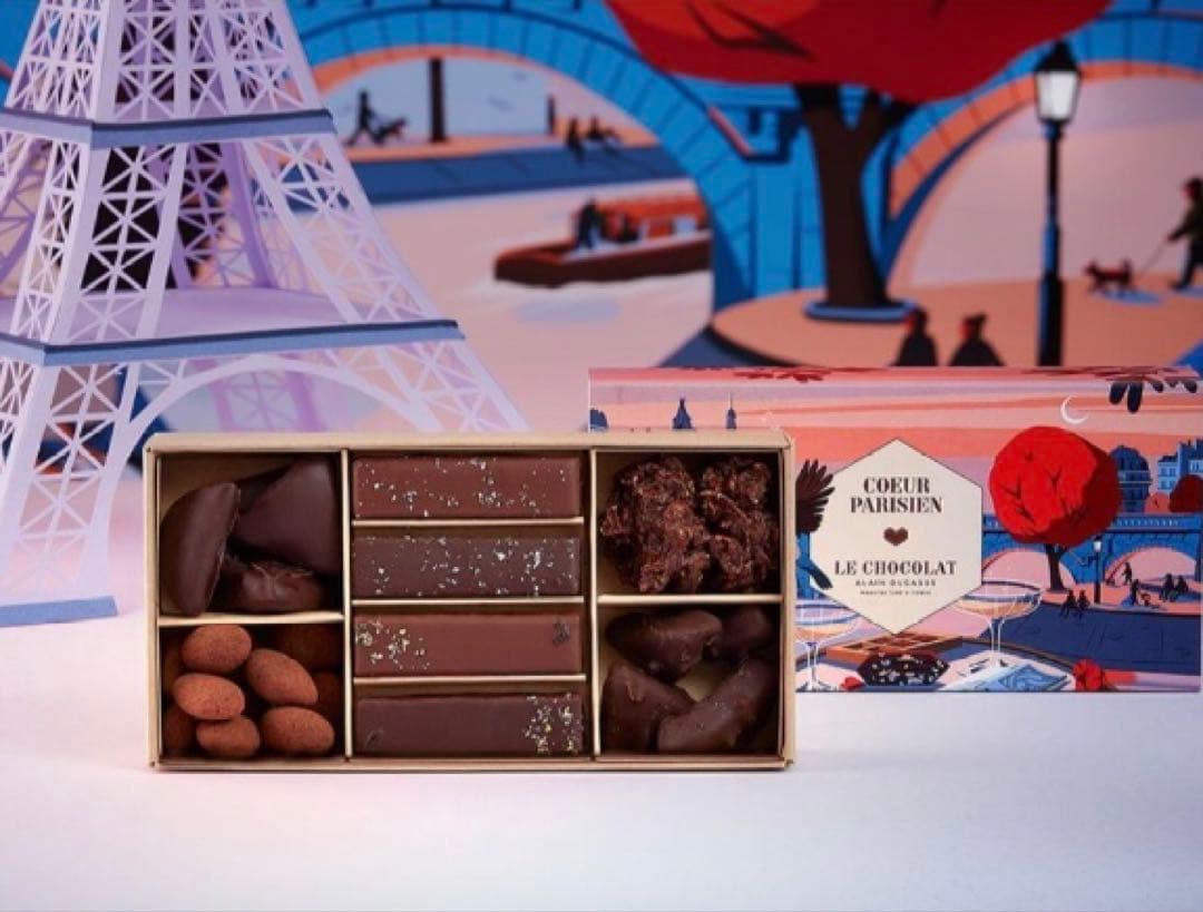 菓子 CHANEL\"VALENTIN\"CHOCOLAT BY ALAINDUCASSE