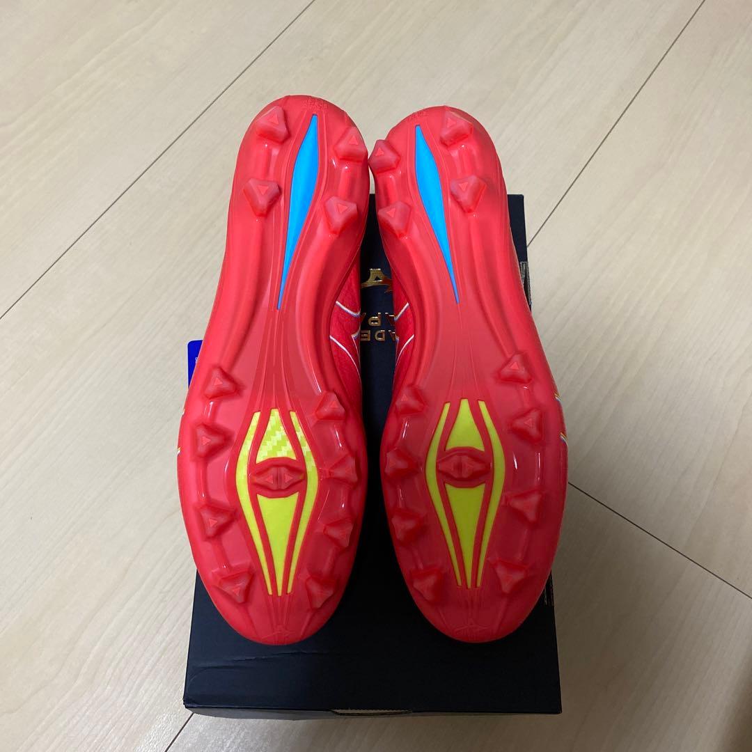 ★新品未使用・送料無料 ミズノ アルファ ジャパン 27cm レッド★