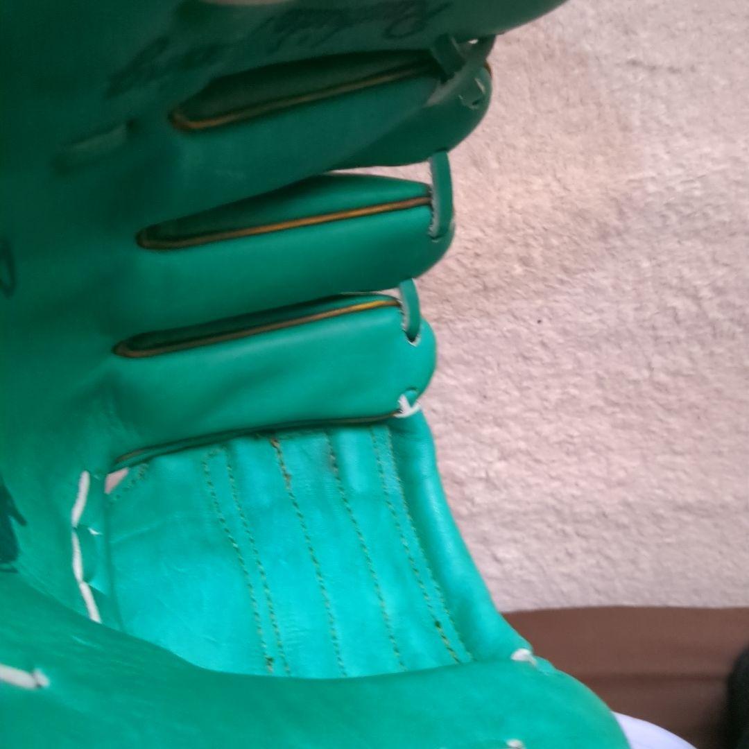 確認用グローブ　緑色