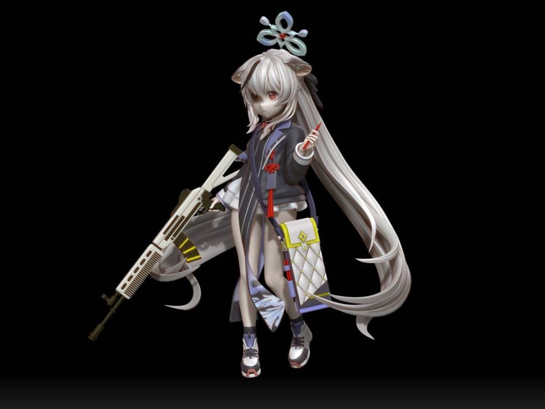 春原ココナ　ブルアカ　梅花園　25ｃｍ　未塗装未組立　ガレキ　ブルーアーカイブ