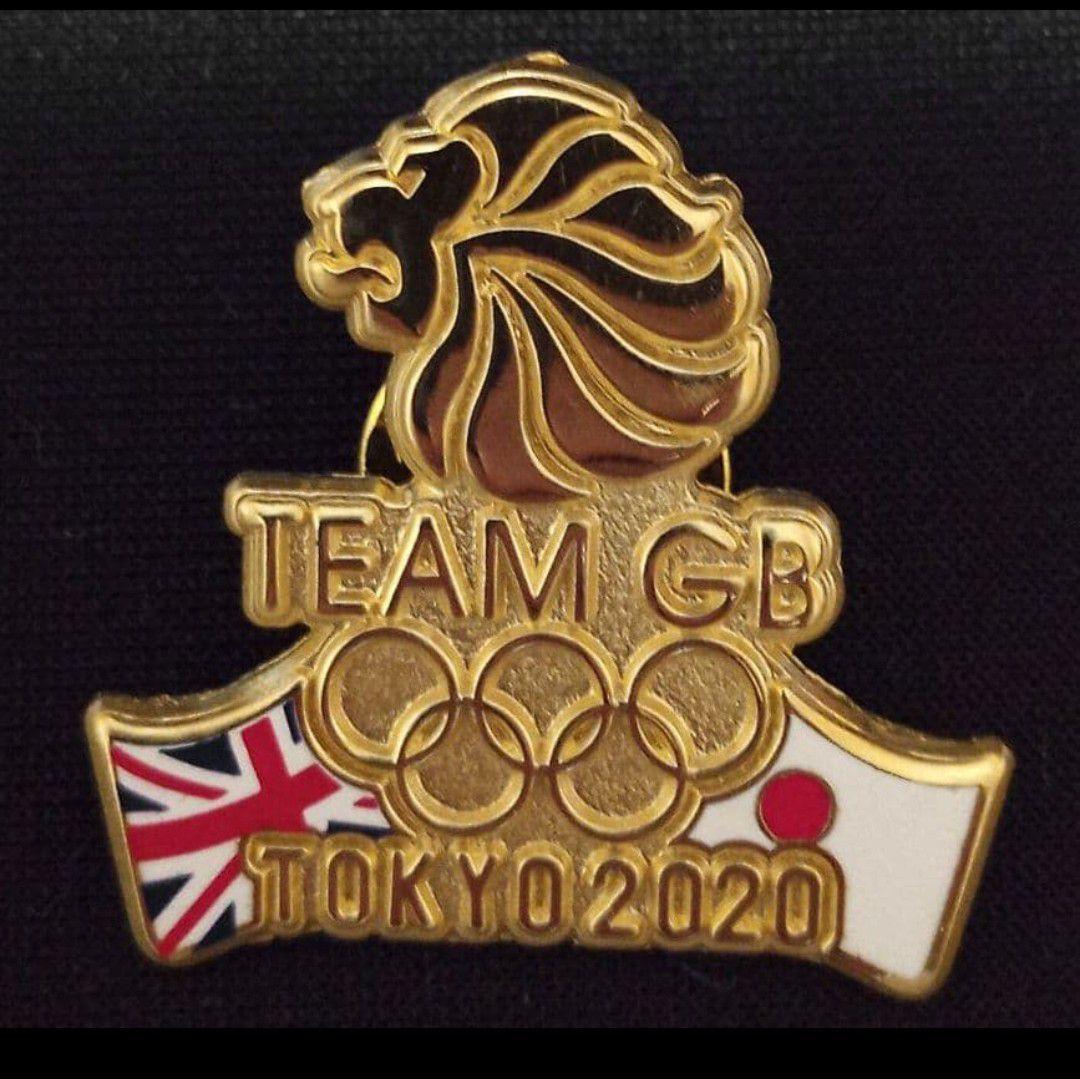 イギリス代表　ピンバッチ　GREAT BRITAIN パリオリンピック2024
