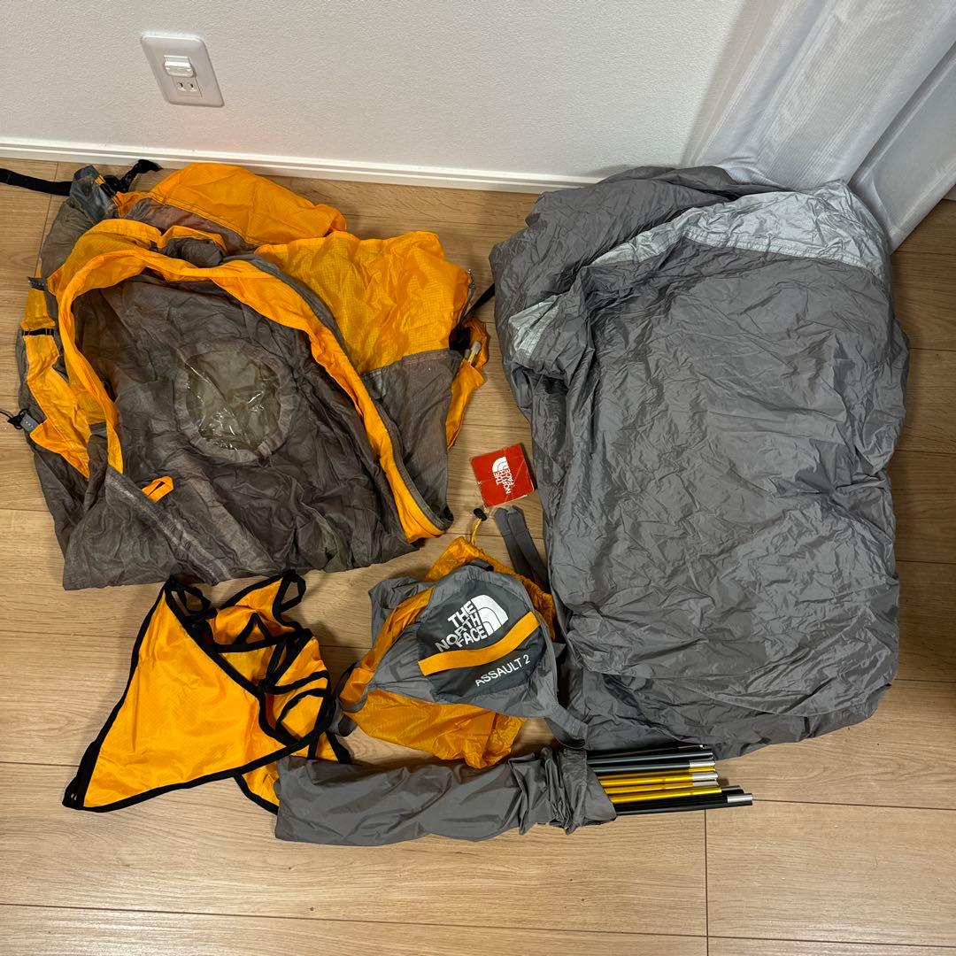 THE NORTH FACE ASSAULT 2 テントとおまけタープ