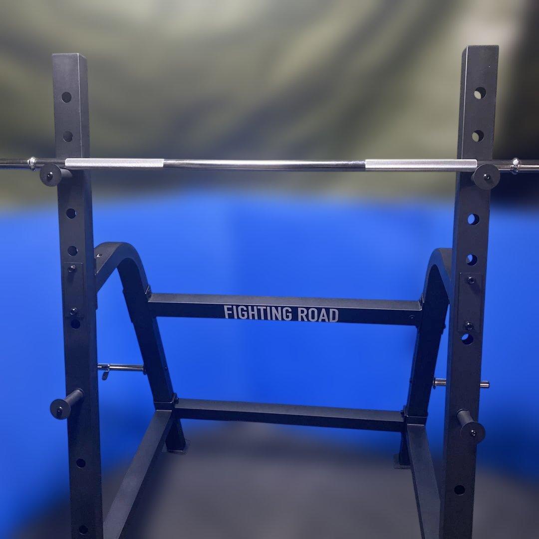 パワーラックとバーベルシャフトセット。ファイティングロード