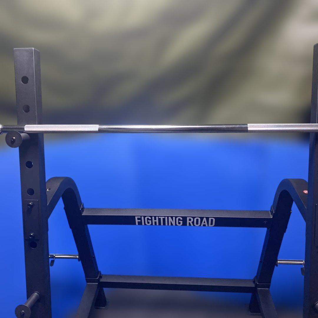 パワーラックとバーベルシャフトセット。ファイティングロード