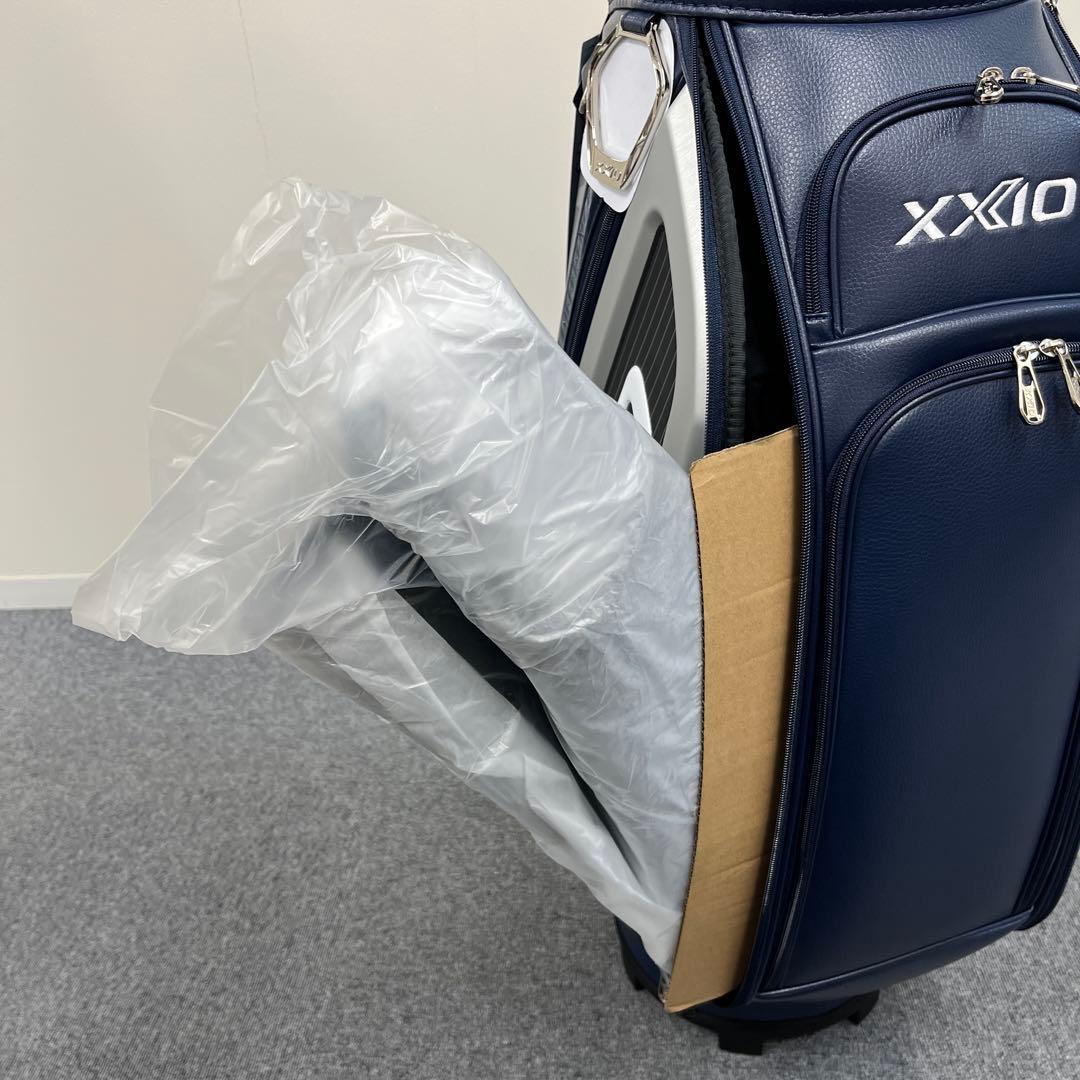 【新品】 ゼクシオ キャディバッグ 2025モデル プロレプリカ ネイビー