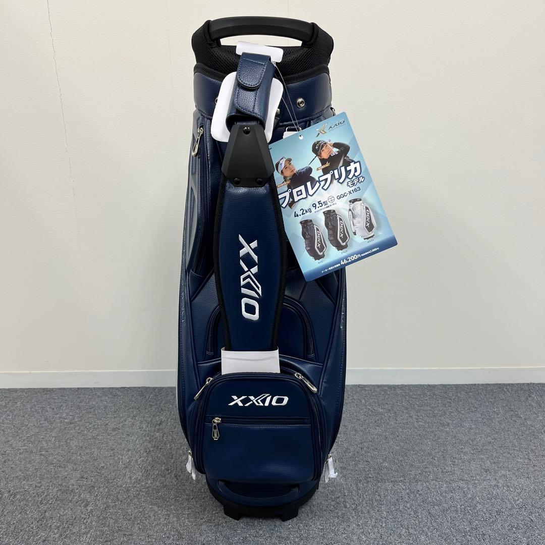 【新品】 ゼクシオ キャディバッグ 2025モデル プロレプリカ ネイビー