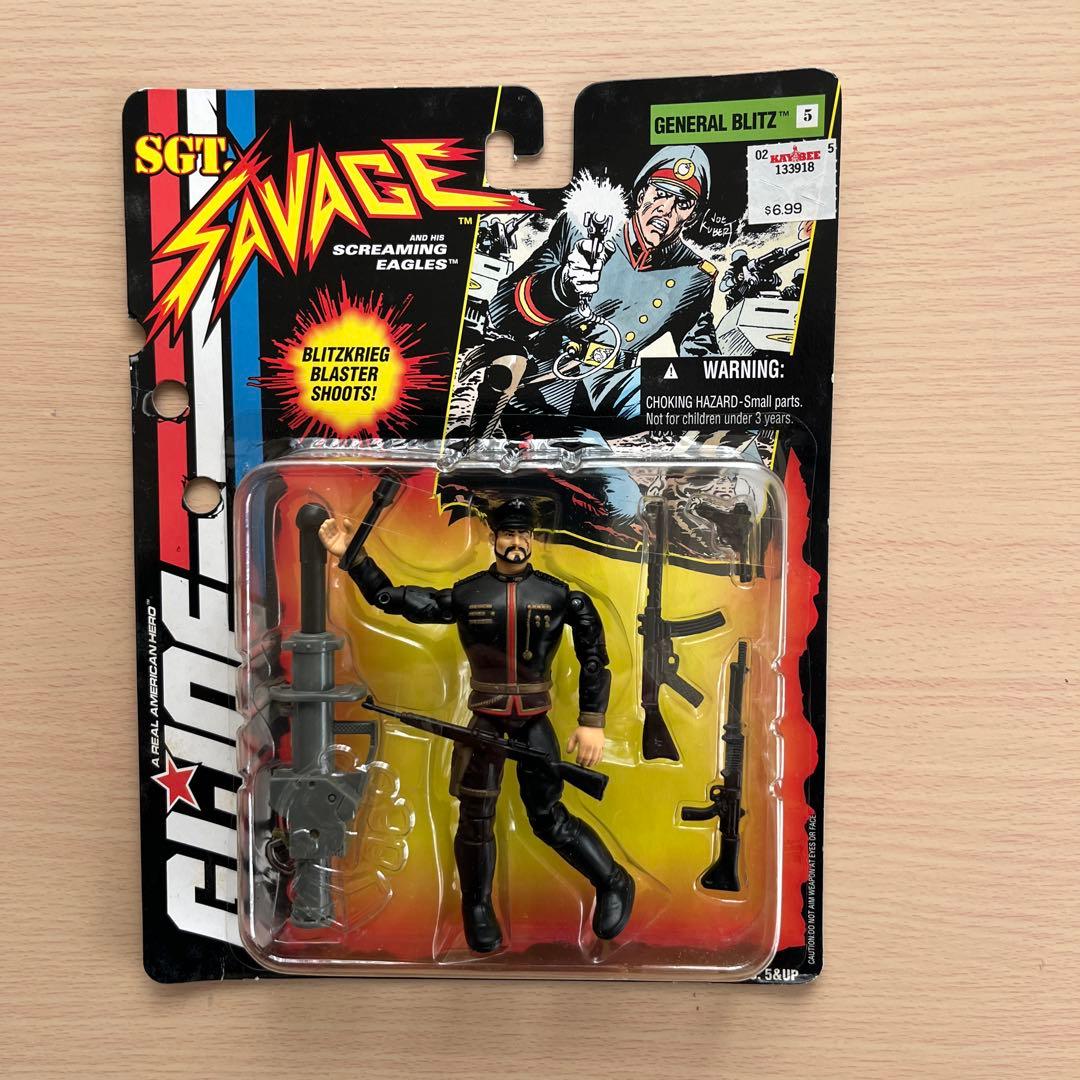 GI.joe COBRA&SGT.SAVAGE ハズブロ社　　未開封品