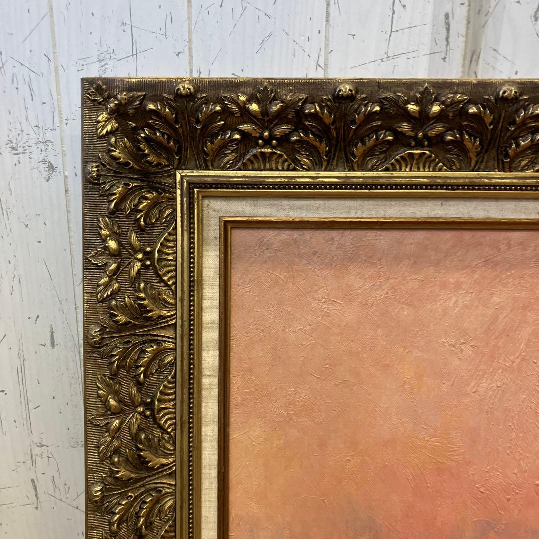 ヴィンテージ クロード・モネ ロンドン 国会議事堂 日没 油彩画 油絵 複製画