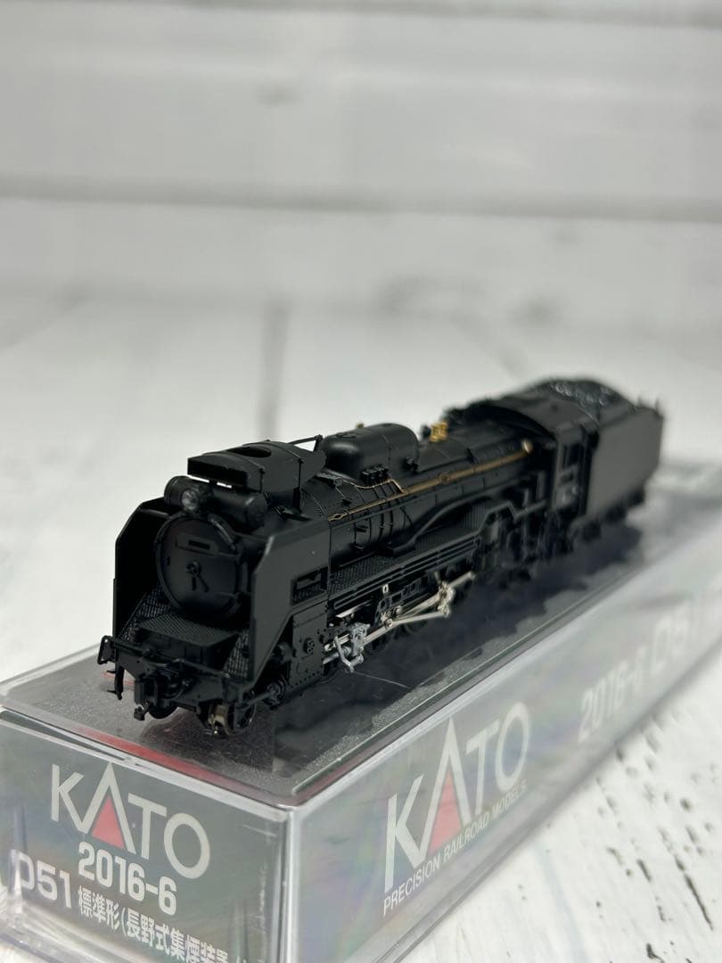 KATO 2016-6 D51 標準形（長野式集煙装置付）Nゲージ