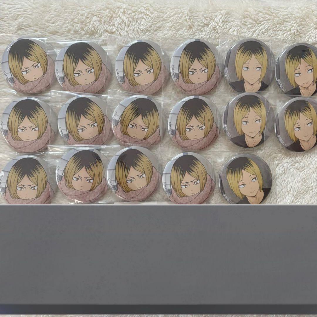 ハイキュー OFD いただきます 缶バッジ 孤爪研磨