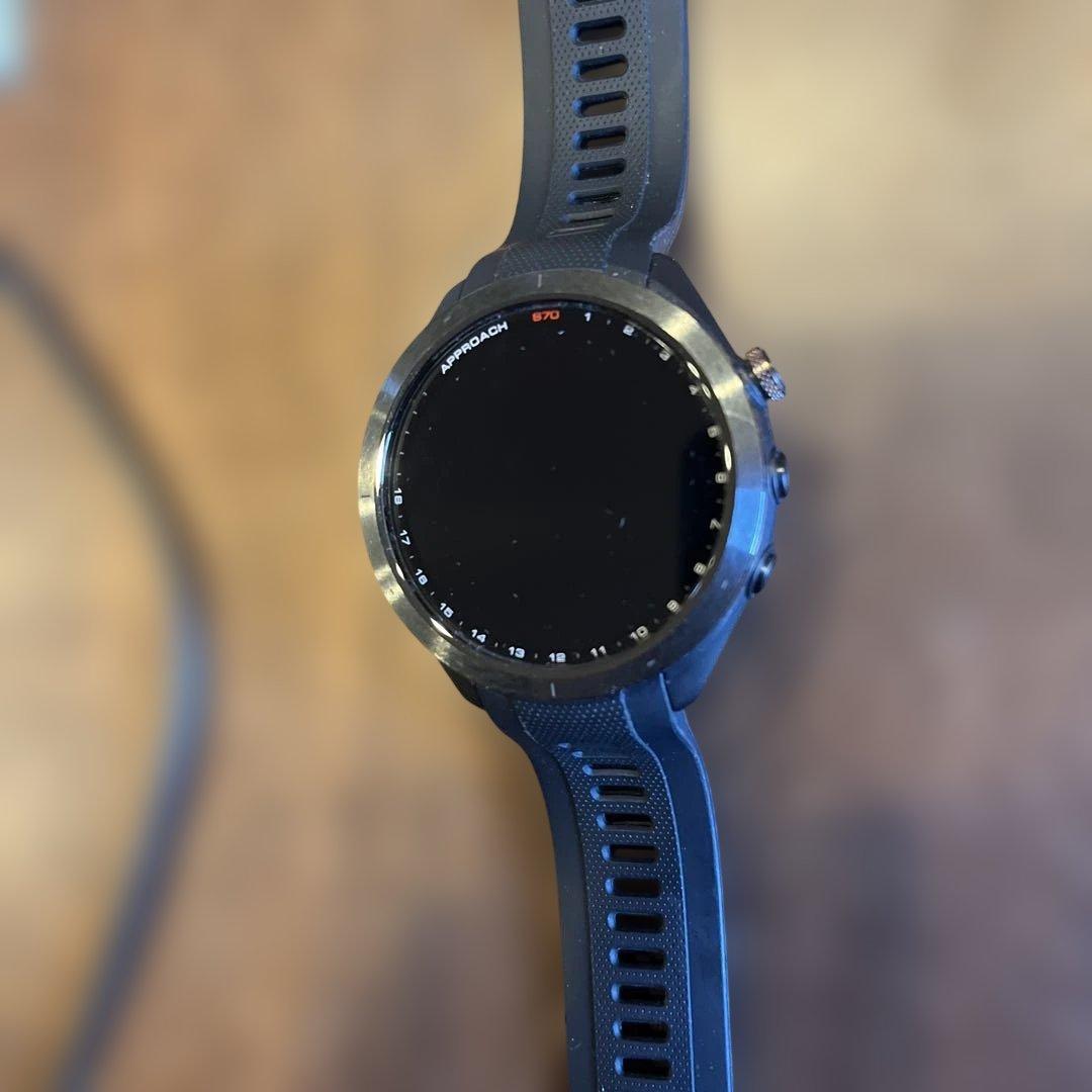 GARMIN Approach S70 GPSゴルフスマートウォッチ保証期間あり