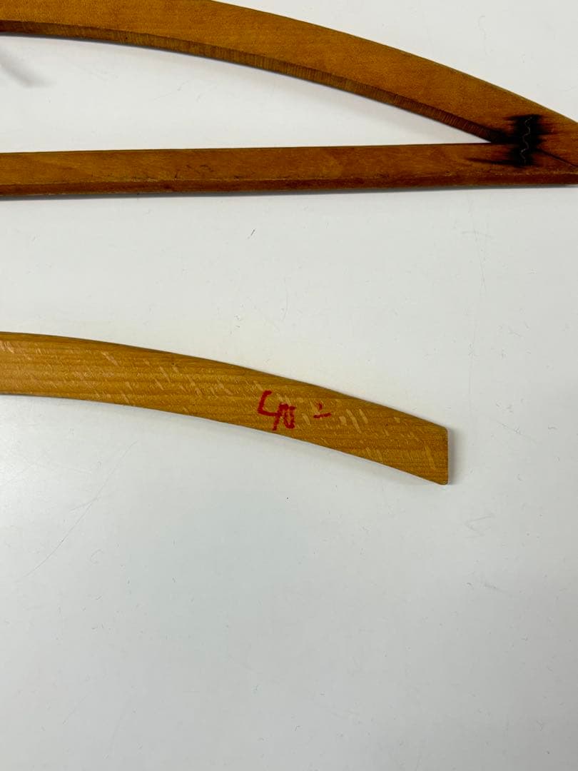 アンティーク　ビンテージ　vintage 木製　ハンガーセット　アメリカ