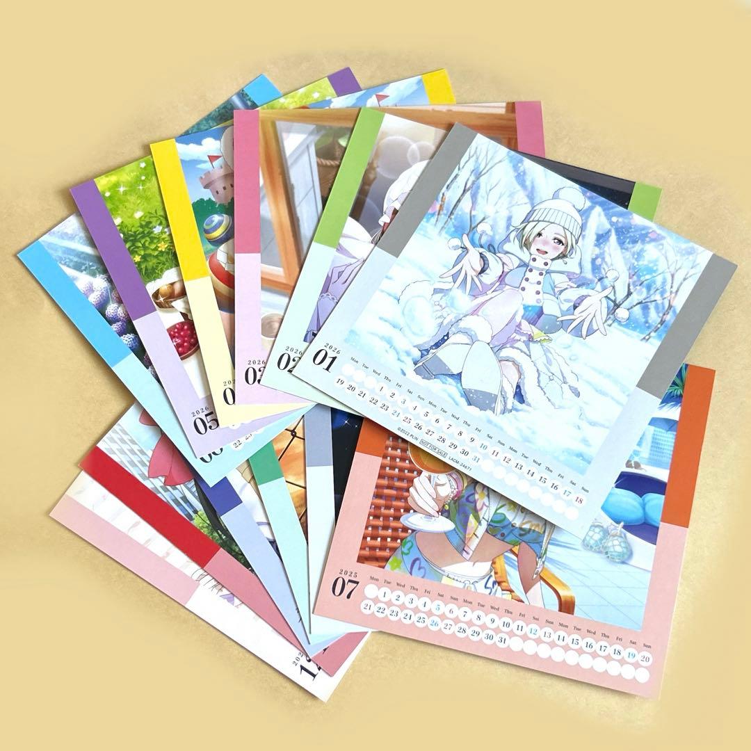虹ヶ咲　カレンダーカード