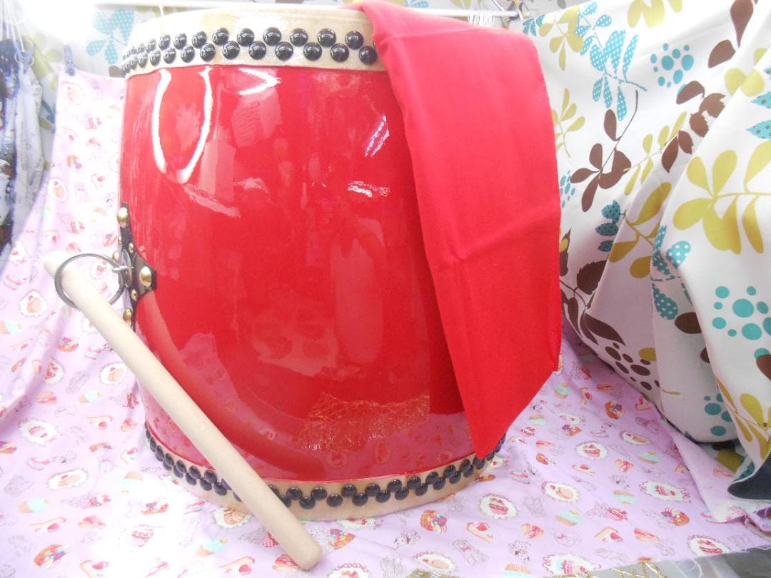 一点限定N現品販売(送料無料)33.500円 大太鼓44cm サージ/モス布付き