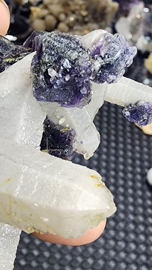 フローライトとセリフォス グリーンクォーツ ☆レア☆クラスター