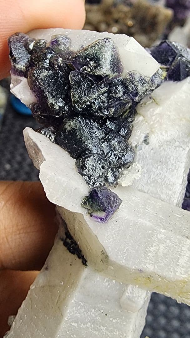 フローライトとセリフォス グリーンクォーツ ☆レア☆クラスター