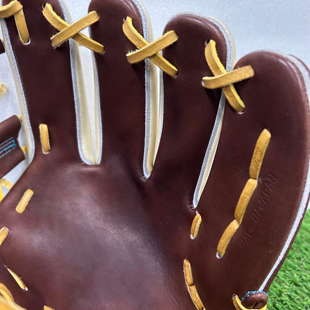 Clamps オーダー軟式硬式兼用　ショート用　ブラウン×クリーム