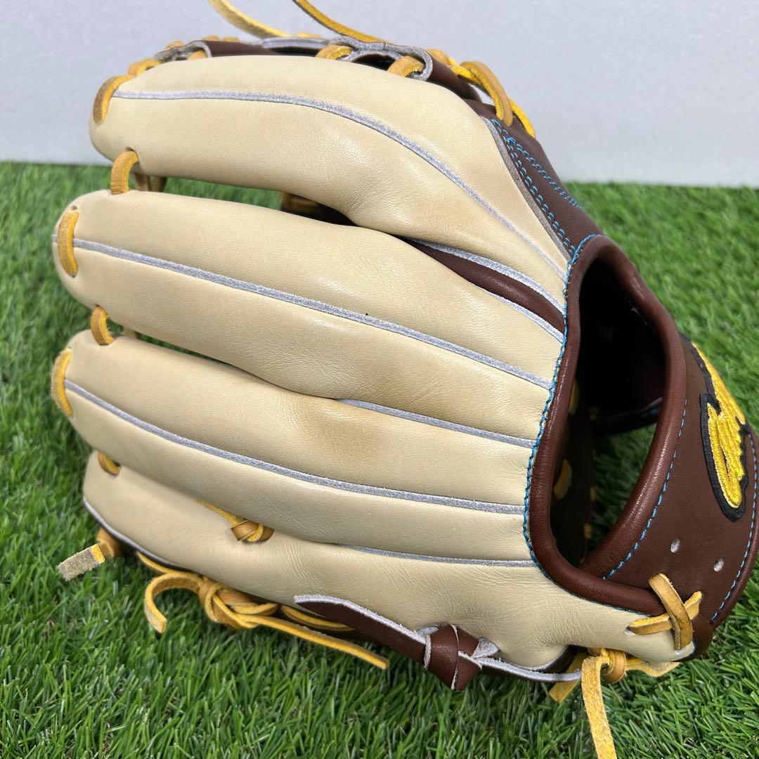 Clamps オーダー軟式硬式兼用　ショート用　ブラウン×クリーム