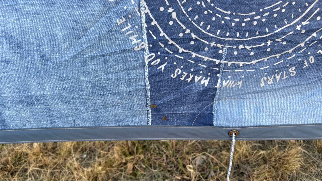 簡単設営‼️Coleman ヘキサタープ （デニム）　即決のみ多少価格交渉可！！