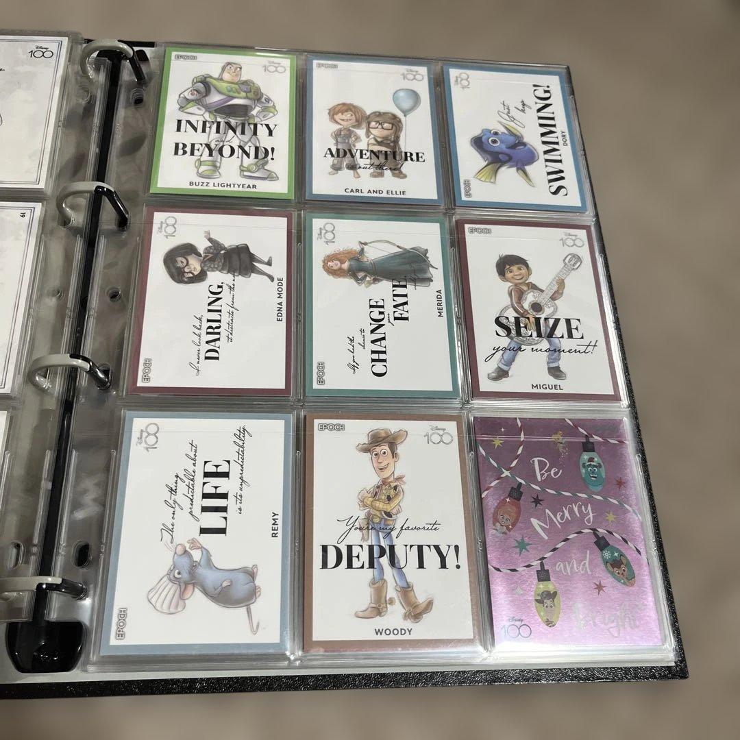 ディズニー100 エポック　Epoch トレーディングカードセット　87枚