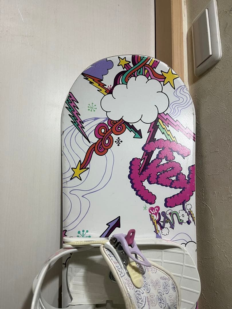 安全に滑れるキッズボード！k2 kandi 120cm 21cm ブーツセット