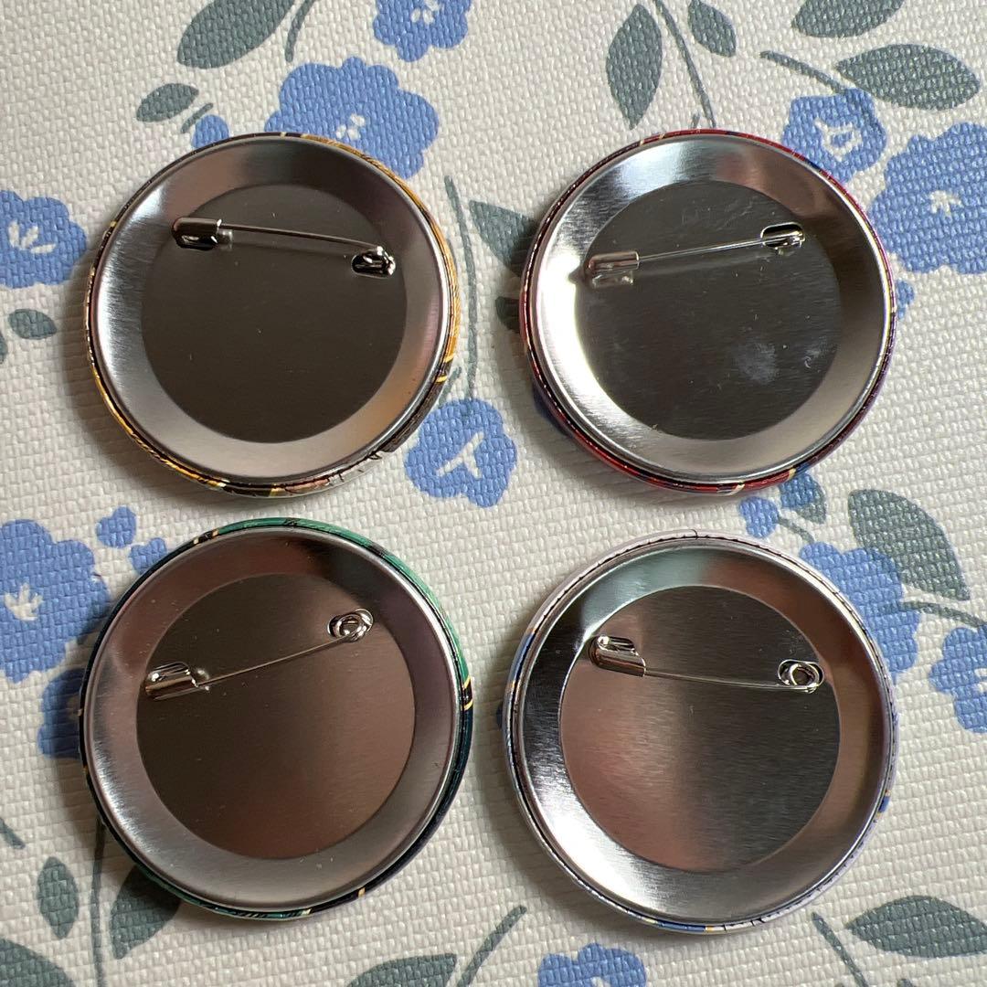 名探偵コナン ヴィレッジヴァンガード バレンタイン 缶バッジ 4点セット