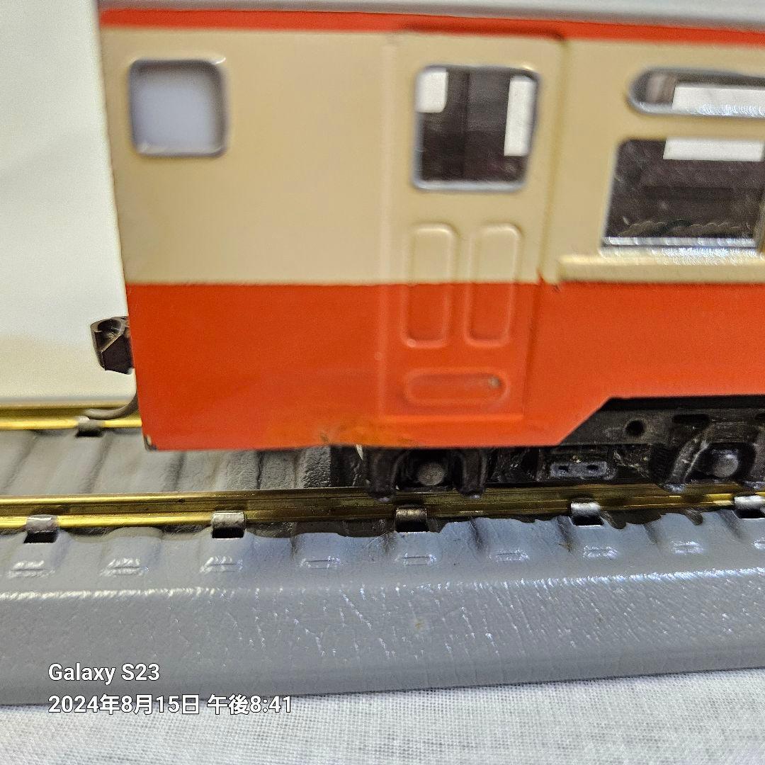 古物HOゲージ 鉄道模型 2両　レール　パワーパックセット